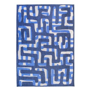 Louis De Poortere vloerkleed Ultramarine – blauw – 240x340cm Louis De Poortere vloerkleed Ultramarine – blauw – 240x340cm