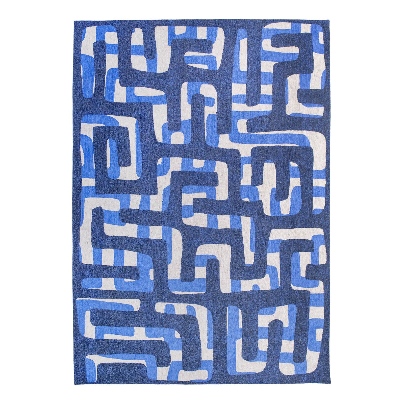 Louis De Poortere vloerkleed Ultramarine - blauw - 140x200cm