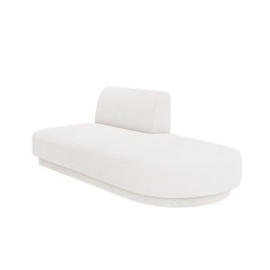 Micadoni Module Miley 2-zits, boucle wit – 90x158x70cm Micadoni Module Miley 2-zits, boucle wit – 90x158x70cm