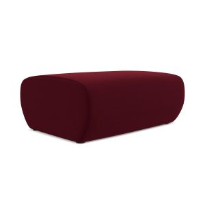 LaMiaSofa Poef Perugia – velours – bourgondië – 102x62x40 LaMiaSofa Poef Perugia – velours – bourgondië – 102x62x40