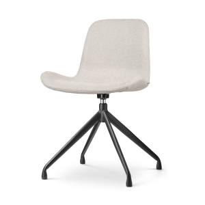Nolon Nola-Fé Eetkamerstoel Beige – Draaibaar Zwart Onderstel Nolon Nola-Fé Eetkamerstoel Beige – Draaibaar Zwart Onderstel
