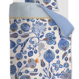 Oilily Dekbedovertrek Taya – 140 x 200/220 cm – Blauw Oilily Dekbedovertrek Taya – 140 x 200/220 cm – Blauw