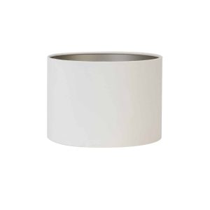 Light & Living lampenkap Velours – wit – 25x25x18cm Light & Living lampenkap Velours – wit – 25x25x18cm