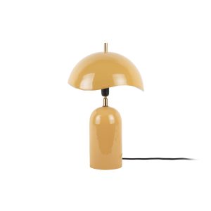 Leitmotiv tafellamp Querido – geel – 25x25x41cm – Paddenstoellamp Leitmotiv tafellamp Querido – geel – 25x25x41cm – Paddenstoellamp