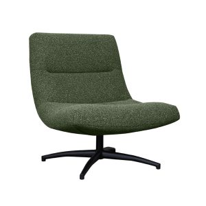 LABEL51 Fauteuil Calix – Donkergroen Bouclé – Draaibaar LABEL51 Fauteuil Calix – Donkergroen Bouclé – Draaibaar