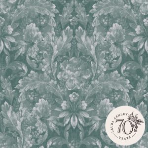 Laura Ashley Vliesbehang – Apolline Jade – Groen 10mx52cm Laura Ashley Vliesbehang – Apolline Jade – Groen 10mx52cm