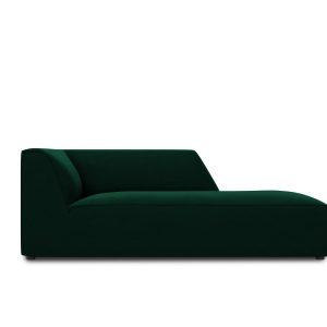 Micadoni rechter chaise longue Ruby flueel, flessengroen – 180x93x69cm Micadoni rechter chaise longue Ruby flueel, flessengroen – 180x93x69cm