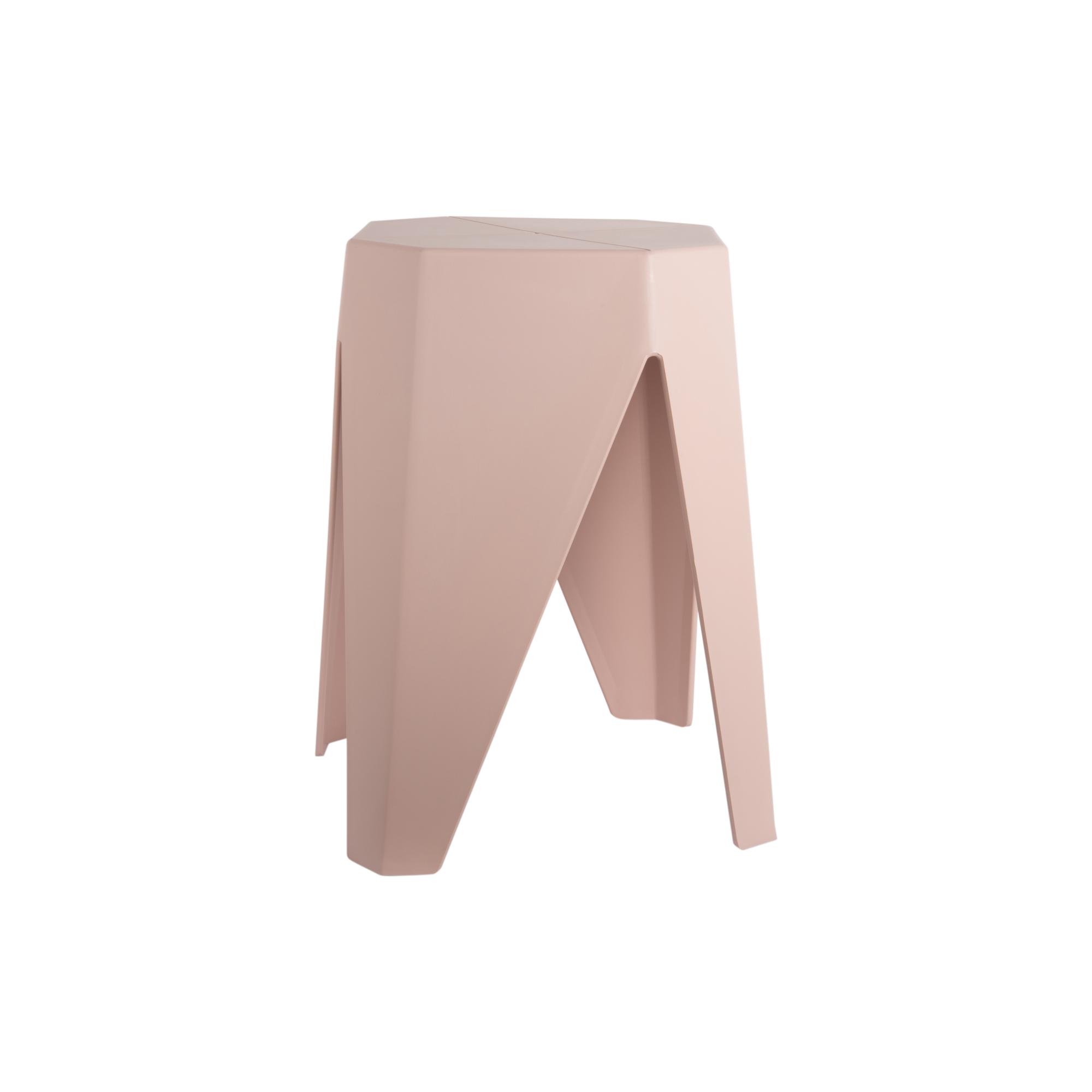 Leitmotiv kruk Cherish - roze - 29x29x47cm