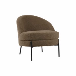 Leitmotiv stoel Noble Teddy Curl – grijs – 75x73x73cm Leitmotiv stoel Noble Teddy Curl – grijs – 75x73x73cm