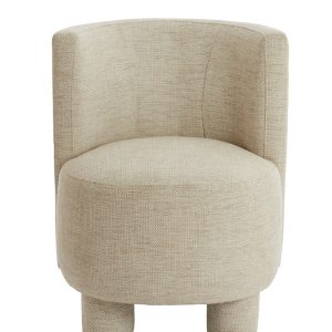 Light & Living stoel KAMOVA – Ø65x78cm – bruin Light & Living stoel KAMOVA – Ø65x78cm – bruin