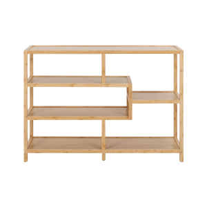 Lisomme Moos Bamboe Houten Boekenkast – B 115 cm – Naturel Lisomme Moos Bamboe Houten Boekenkast – B 115 cm – Naturel