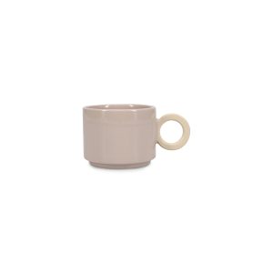 Ona – Beker 28cl grijs/beige Lou Ona – Beker 28cl grijs/beige Lou