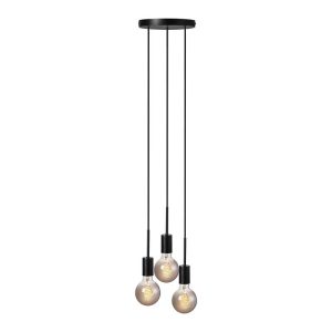Nordlux Paco Hanglamp – 3-lichts E27 – Zwart