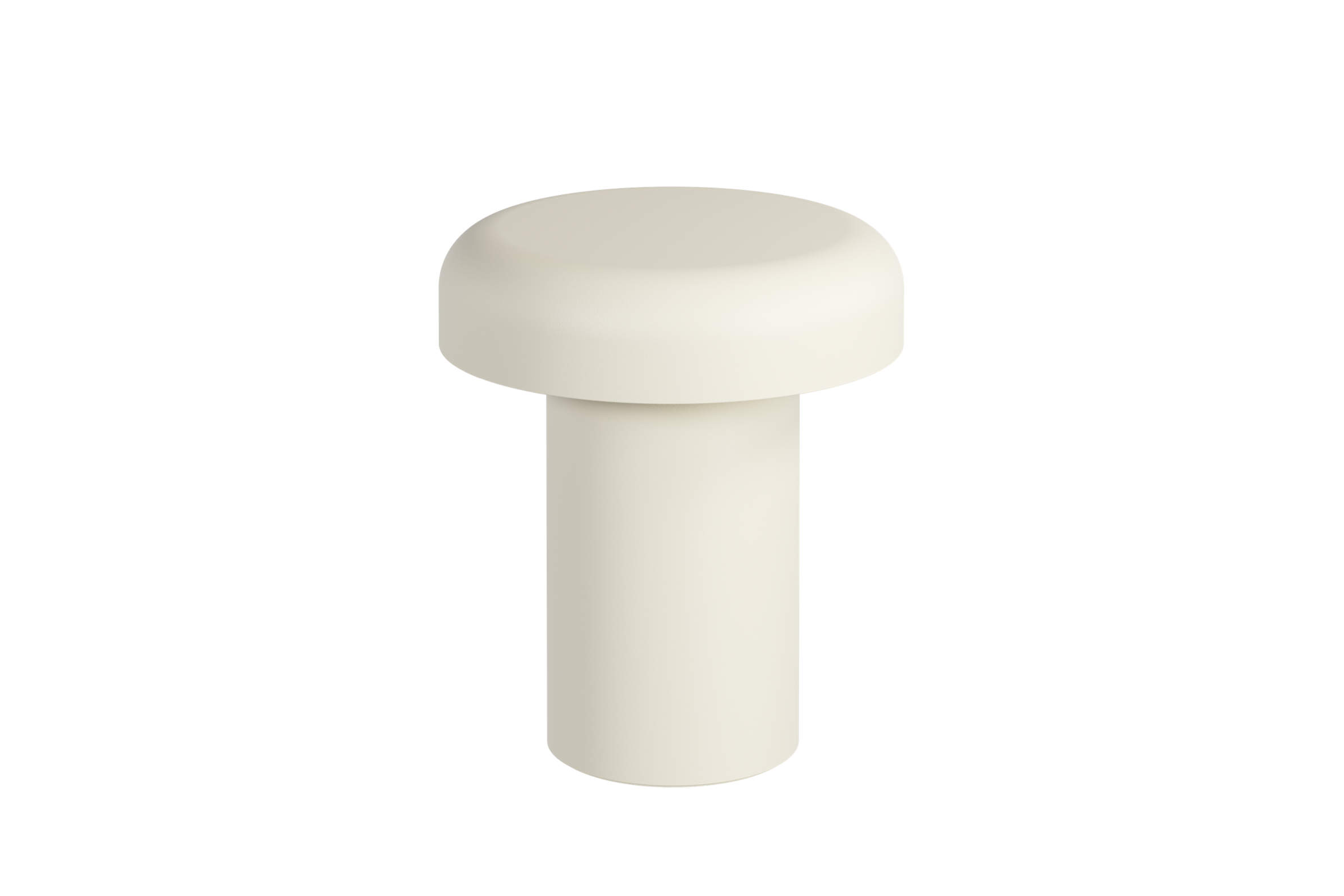 noo.ma Miko Outdoor bijzettafel - Piazza Beige, gegalvaniseerd staal,