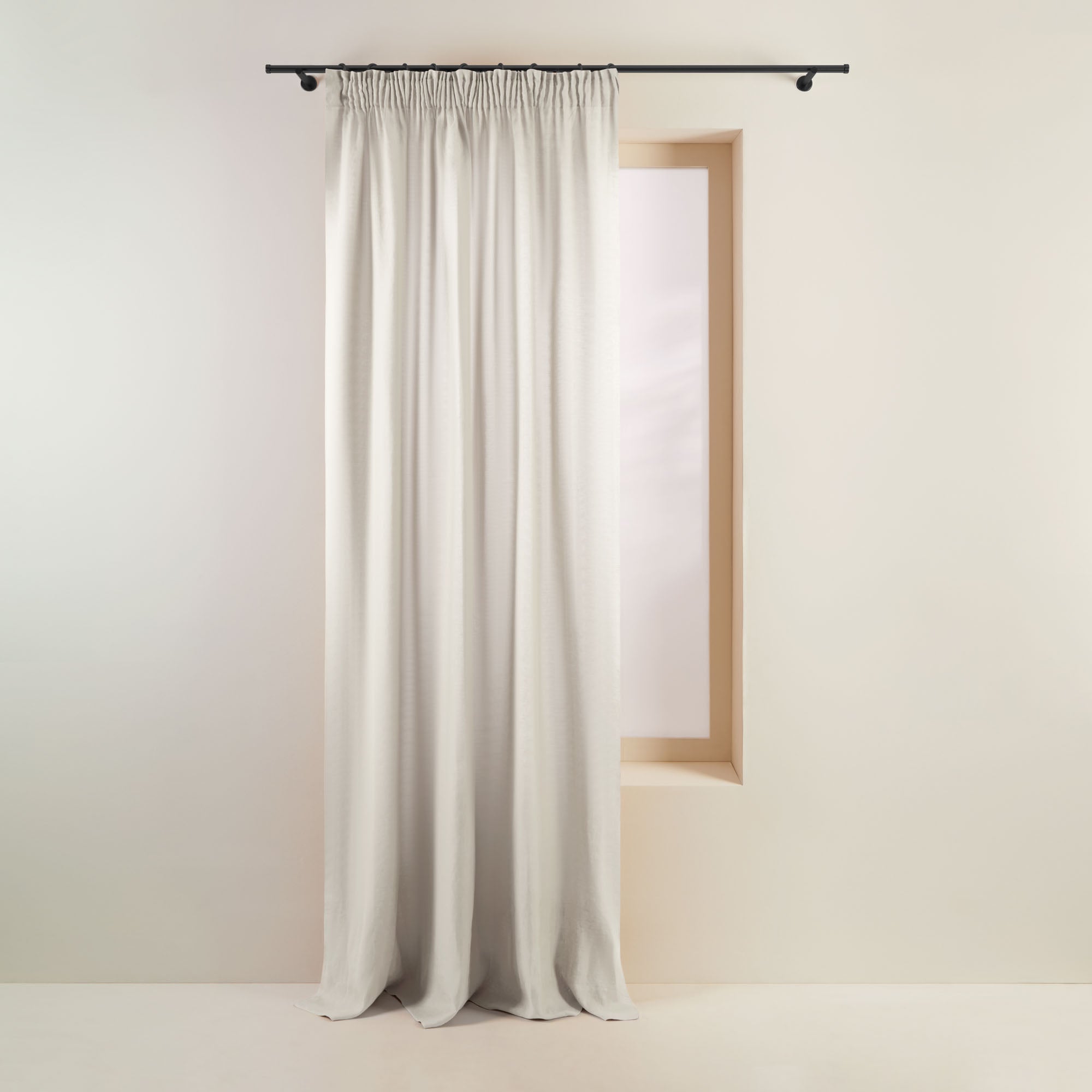 Madura Gordijn Carlina kalksteen 350x280 cm