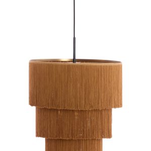 Light & Living hanglamp MALAIKA – bruin – Ø45x50cm Light & Living hanglamp MALAIKA – bruin – Ø45x50cm