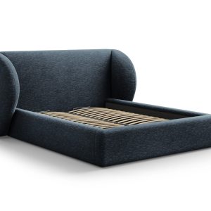 Micadoni Opbergbed met hoofdeinde Miley 180x200cm, chenille, koningsbl Micadoni Opbergbed met hoofdeinde Miley 180x200cm, chenille, koningsbl