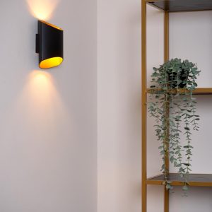 Lucide wandlamp DILETTA – 1xG9 – Zwart Lucide wandlamp DILETTA – 1xG9 – Zwart