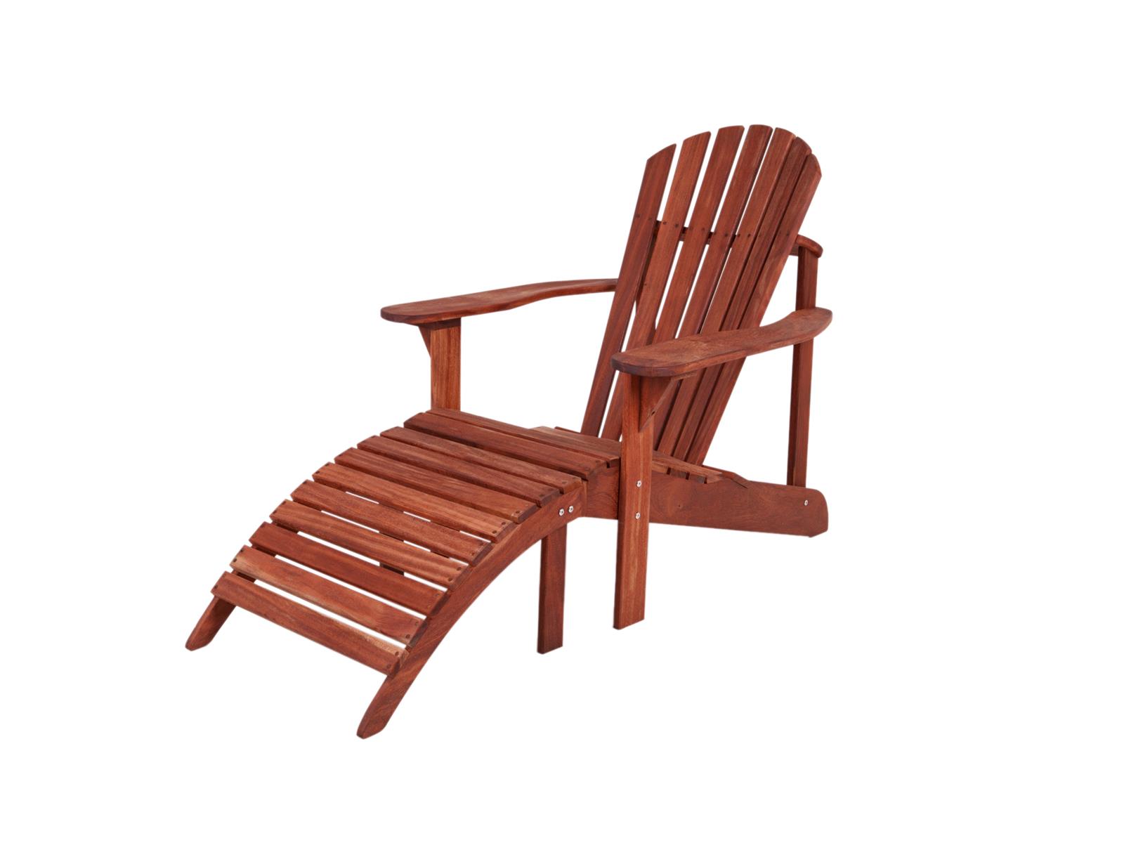 MaximaVida adirondack tuinstoel met voetenbankje Toronto - the origina