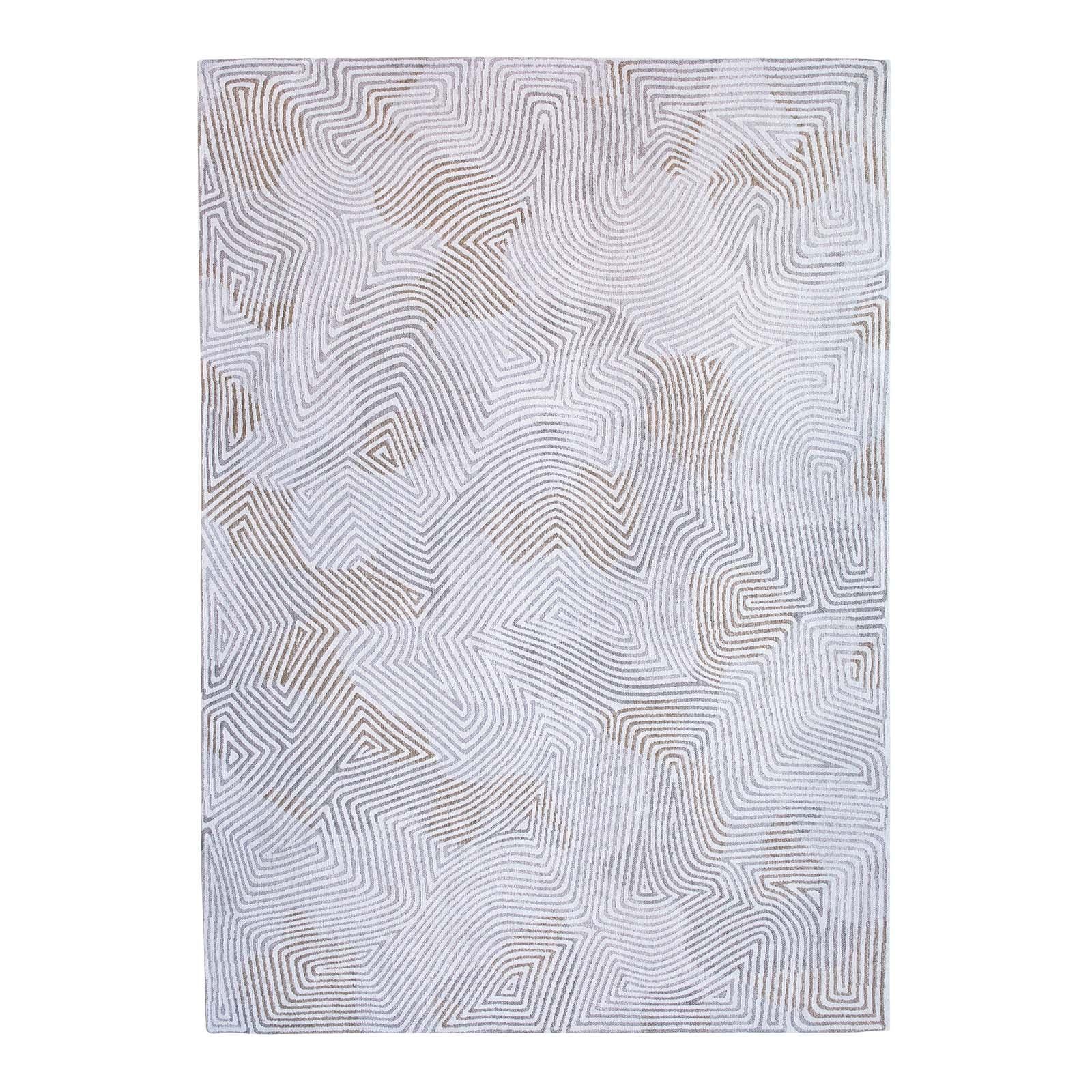 Ecorugs vloerkleed Oyster White - grijs - 280x390cm