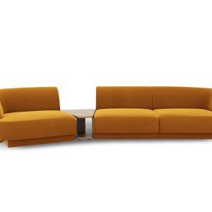 Micadoni linker modulaire bank Miley 3-zits, flueel, geel – 126x303x70 Micadoni linker modulaire bank Miley 3-zits, flueel, geel – 126x303x70