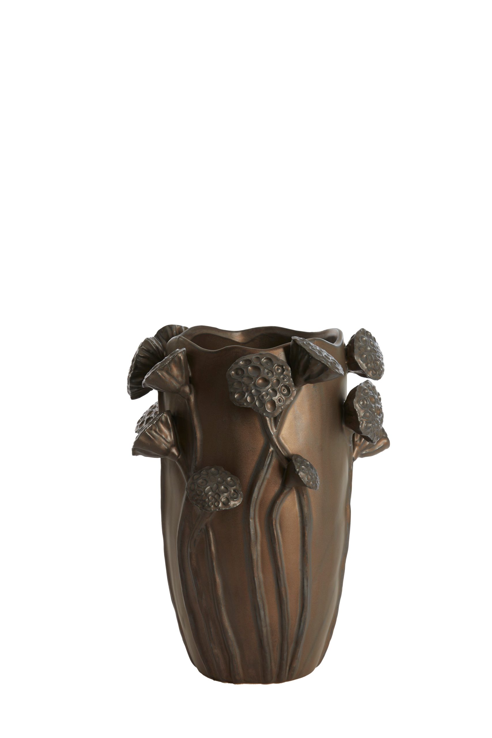 Light & Living vaas LAVCI - 27.5x25.5x35cm - bruin