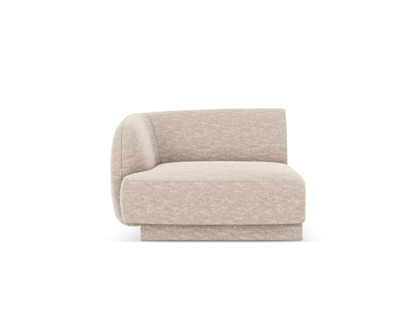 Micadoni linker module Miley chenille beige - 90x90x70cm