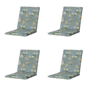 Madison stapelstoelkussen Julliete – mulitkleur – 97x49x5cm – set van Madison stapelstoelkussen Julliete – mulitkleur – 97x49x5cm – set van