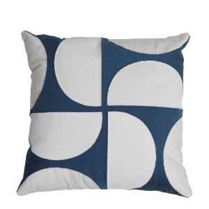 Light & Living kussen USERA – 45x45cm – blauw Light & Living kussen USERA – 45x45cm – blauw
