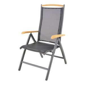 Lesli Living bistrostoel Monza – zwart – 61x75x110cm – set van 2 Lesli Living bistrostoel Monza – zwart – 61x75x110cm – set van 2