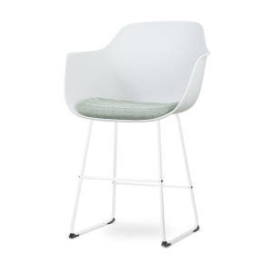 Nolon Nino-Liz Barkruk Wit – Zacht Groen Kussen – Wit Frame – 65 cm Nolon Nino-Liz Barkruk Wit – Zacht Groen Kussen – Wit Frame – 65 cm