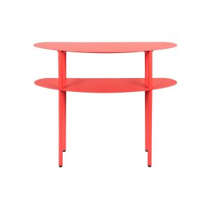 Leitmotiv side table Cool Retro – rood – 90x28x72.5cm Leitmotiv side table Cool Retro – rood – 90x28x72.5cm