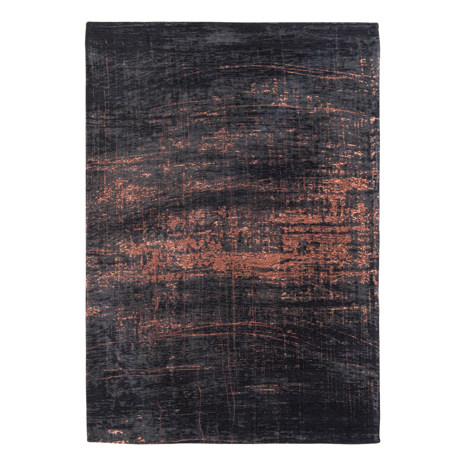 Ecorugs vloerkleed Soho Copper - zwart - 240x340cm