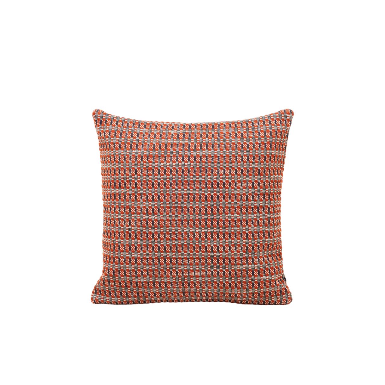 Madura Kussenovertrek Eirik verbrand oranje en onweer 40x40 cm