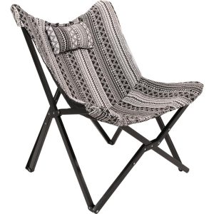 Lesli Living bistrostoel Aztec – zwart – 70×81,5x98cm