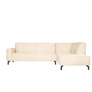 MySofa 2,5-zits Hoekbank Floris – Rechts Beige Velvet – 285x210x82cm MySofa 2,5-zits Hoekbank Floris – Rechts Beige Velvet – 285x210x82cm