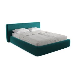 LaMiaSofa Bed met opbergruimte Firenze – velours – marien – 200x225x82 LaMiaSofa Bed met opbergruimte Firenze – velours – marien – 200x225x82
