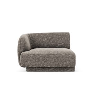 Micadoni linker module Miley chenille grijs – 90x90x70cm