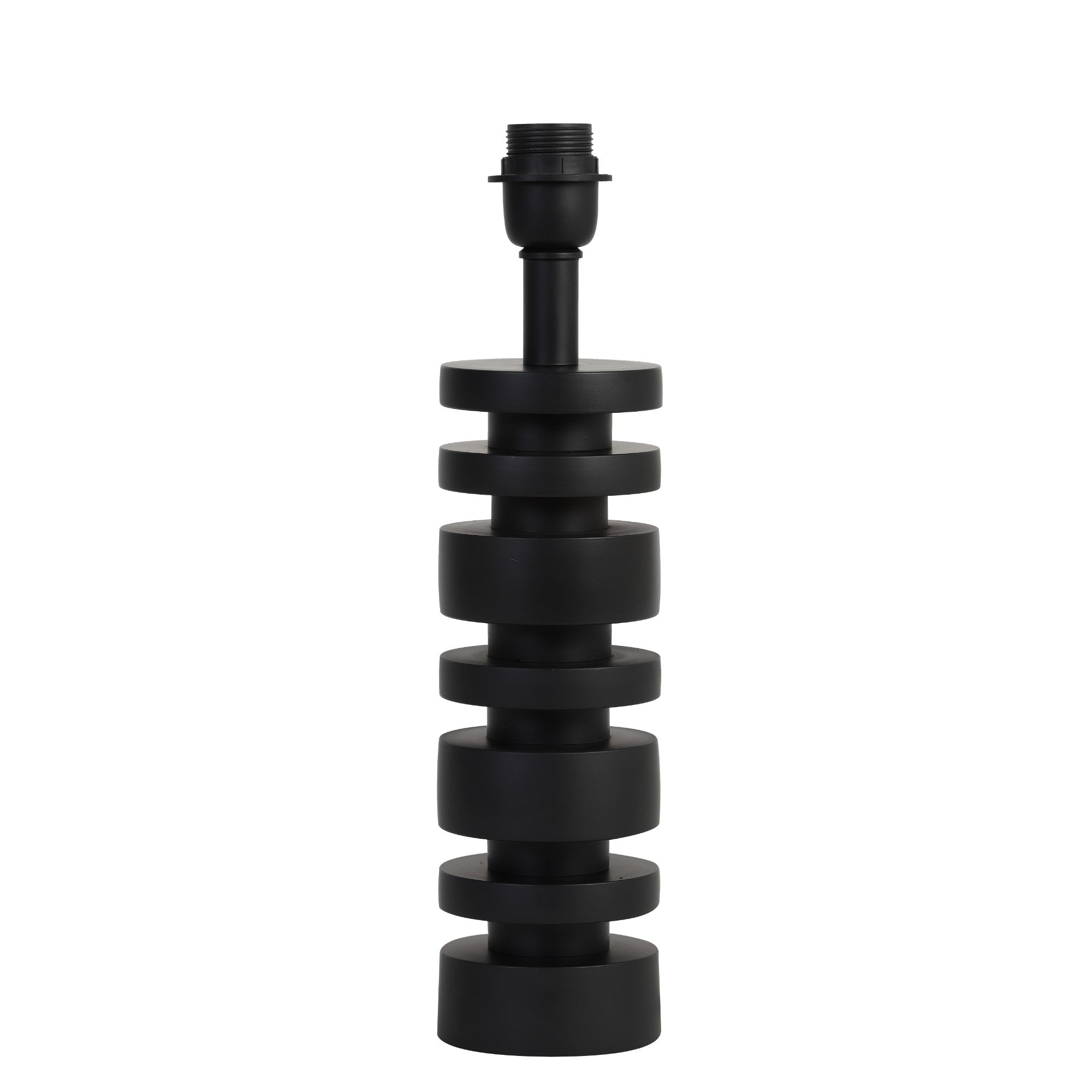 Light & Living lampvoet Desley - zwart - Ø10.5cm