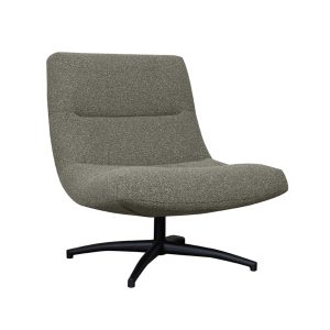 LABEL51 Fauteuil Calix – Grijs Bouclé – Draaibaar LABEL51 Fauteuil Calix – Grijs Bouclé – Draaibaar