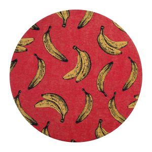 Louis De Poortere vloerkleed Miami Red – rood – 240x240cm Louis De Poortere vloerkleed Miami Red – rood – 240x240cm