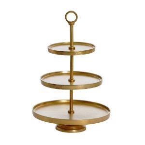 Light & Living etagere Marozu – goud – Ø32cm Light & Living etagere Marozu – goud – Ø32cm