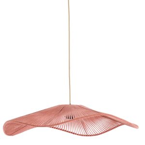Light & Living hanglamp RAFA – oranje – Ø70x15cm Light & Living hanglamp RAFA – oranje – Ø70x15cm