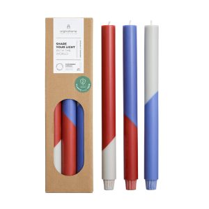 Originalhome dinerkaarsen diagonaal Harmony – 30 cm – set van 3 Originalhome dinerkaarsen diagonaal Harmony – 30 cm – set van 3
