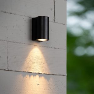 Lucide wandlamp AKRA – Geïntegreerde LED – Zwart