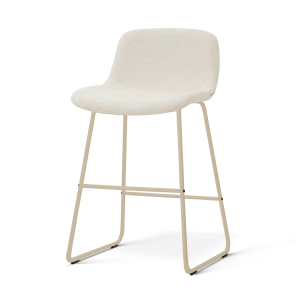 Nolon Nino-Mats barkruk cottonbeige – beige onderstel – 65 cm