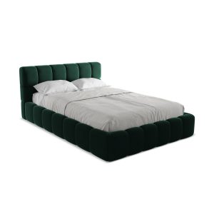 LaMiaSofa Bed met opbergruimte Roma – velours – flessengroen – 160×228 LaMiaSofa Bed met opbergruimte Roma – velours – flessengroen – 160×228
