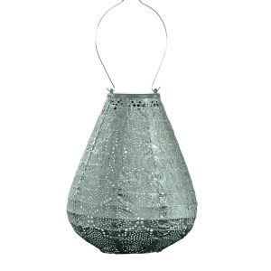 Lumiz solar lampion – baar tulip – 20 cm – sage green Lumiz solar lampion – baar tulip – 20 cm – sage green
