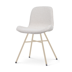 Nolon Noa-Fé eetkamerstoel bouclé beige – beige onderstel Nolon Noa-Fé eetkamerstoel bouclé beige – beige onderstel