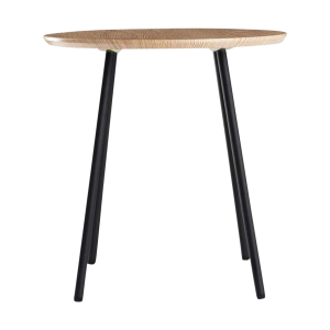 Lisomme Jolijn Ronde Houten Bijzettafel Ø 40 cm – Naturel Lisomme Jolijn Ronde Houten Bijzettafel Ø 40 cm – Naturel
